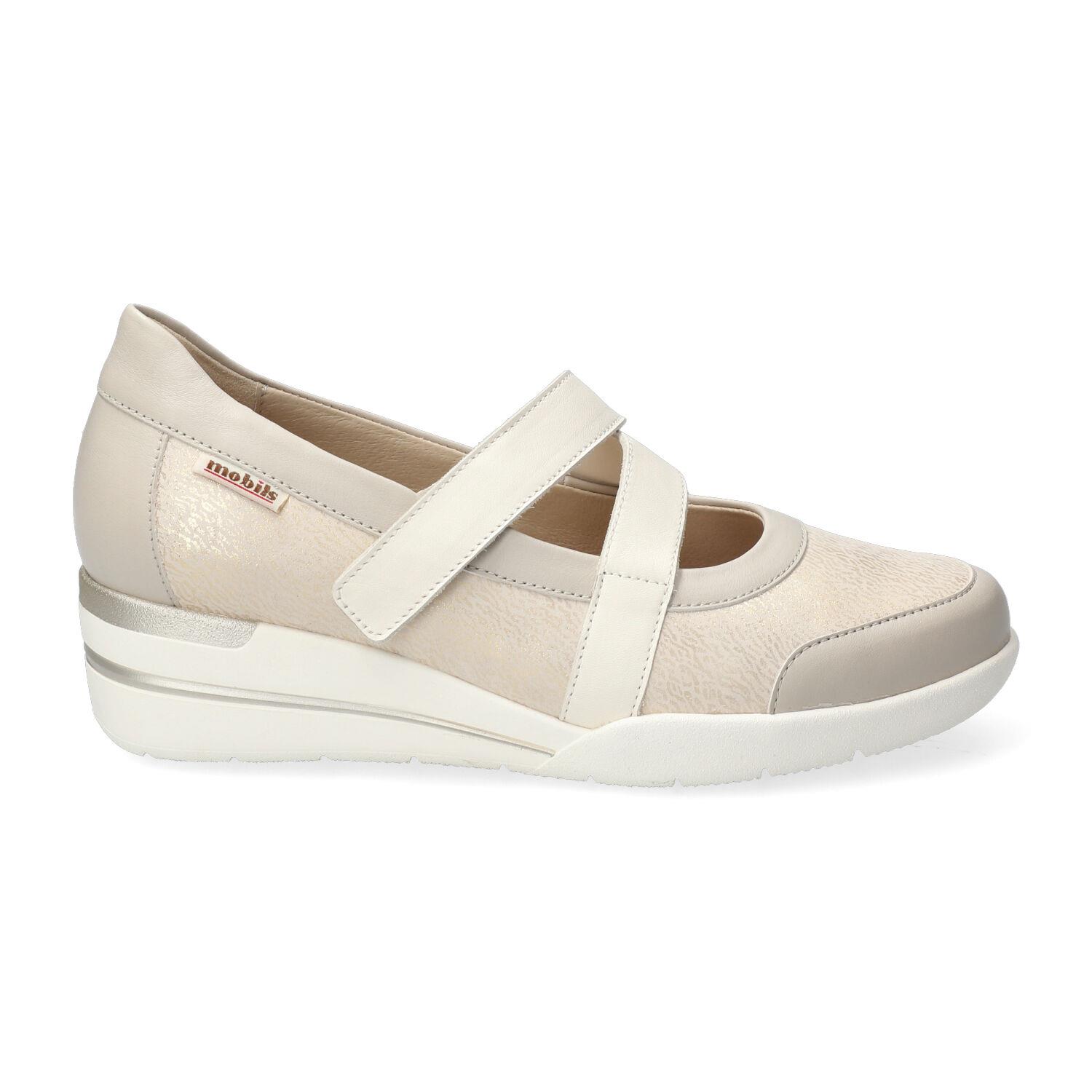 Ballerines femme modèle Cintia Blanc casse - Mephisto
